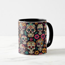 Zuckerschädelblüten Tasse