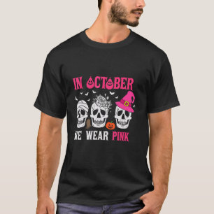 Zuckerschnecken im Oktober Wir tragen Pink T-Shirt
