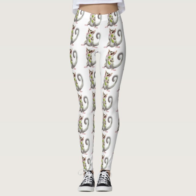 Zuckersegelflugzeug-Leggings Leggings (Vorderseite)