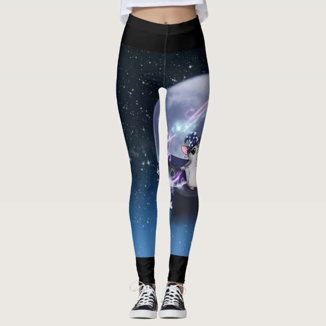 Zuckersegelflugzeug-Leggings Leggings (Vorderseite)