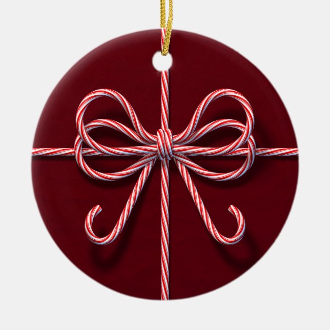 Zuckerstange-Bogen-Verzierung Keramikornament (Vorne)