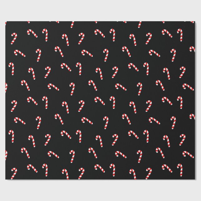 Zuckerstange Geschenkpapier (Flach)