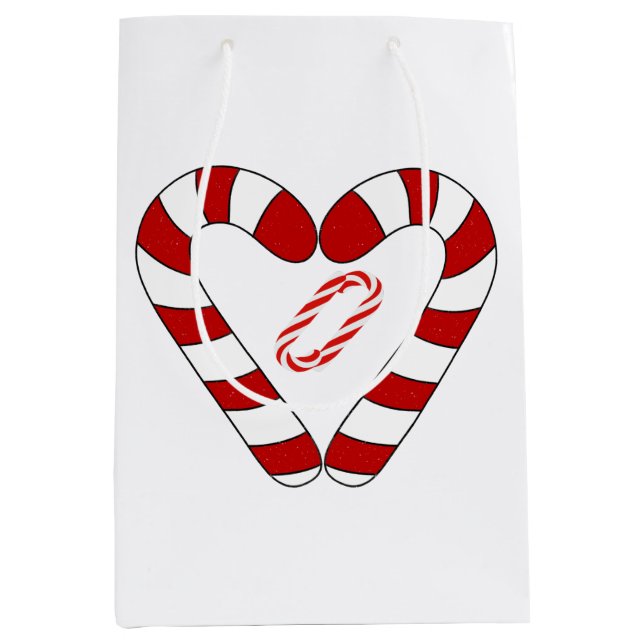 Zuckerstange Mittlere Geschenktüte (Vorderseite)