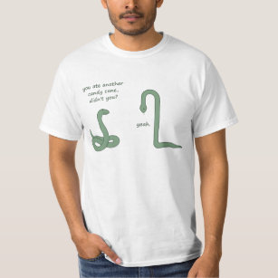 Zuckerstange-Schlange T-Shirt