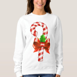 Zuckerstange-Schweiss-Shirt der Frauen Sweatshirt