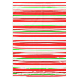 Zuckerstange Stripes rotes weißes grünes nettes Tischdecke