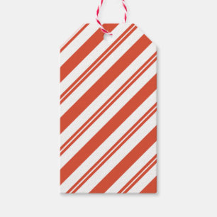 Zuckerstangen-Chor-Diagonale Geschenkkarte Geschenkanhänger