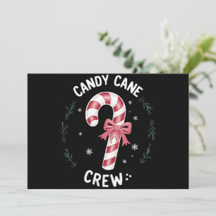 Zuckerstangen-Crew Lustiges Weihnachten Zuckerstan