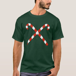 Zuckerstangen gekreuzt T-Shirt