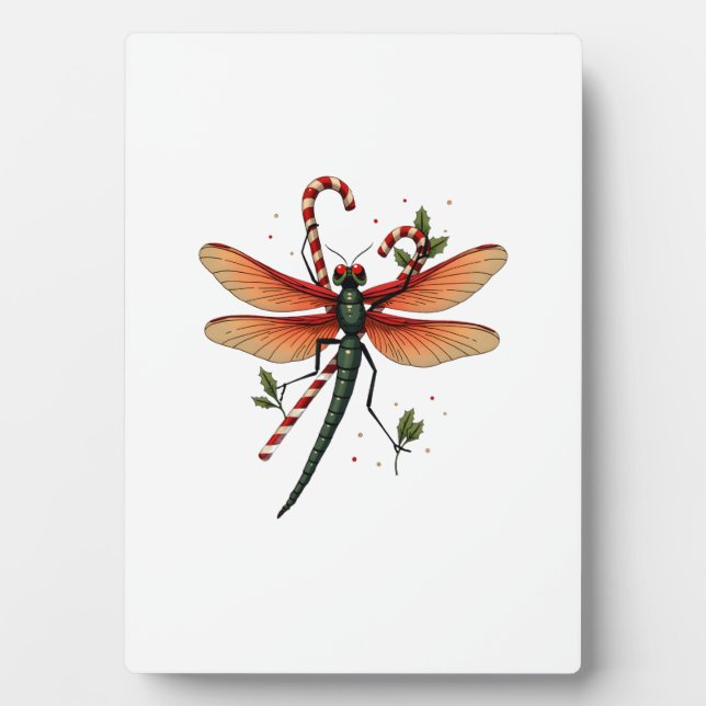 Zuckerstangen-Libelle Fotoplatte (Vorderseite)