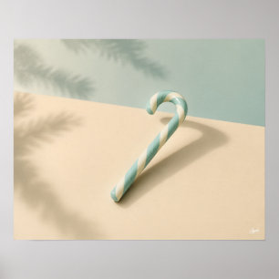 Zuckerstangen-Linienbruch Poster