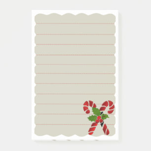 Zuckerstangen-Post-it-Notiz  Post-it Klebezettel