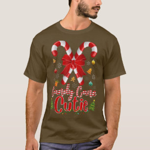 Zuckerstangen-Schatz Im Schnee Süßigkeitenliebhabe T-Shirt