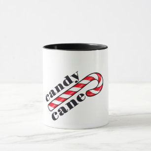 Zuckerstangen-Text Tasse