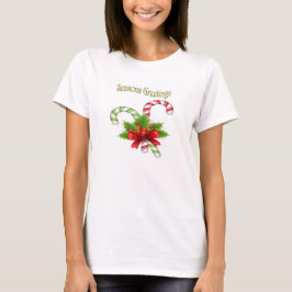Zuckerstangen-Weihnachten T-Shirt