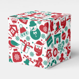 Zuckerstangen-Weihnachts-Klassiker-Geschenkbox Geschenkschachtel