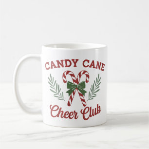 Zuckerstangen-Weihnachtsfreuden-Club-Kokette-Übere Kaffeetasse