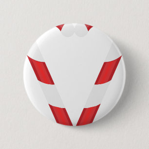 Zuckerstangenherz Button