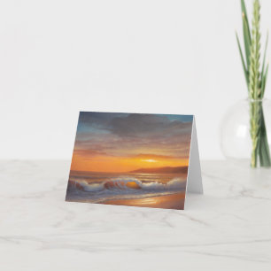 Zuckerstrand - Anmerkungs-Karte Karte