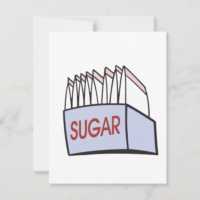 Zuckerverpackungen (Vorderseite)