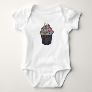 Zuckervorschlag Cupcake Baby Strampler