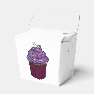 Zuckervorschlag Cupcake Geschenkschachtel