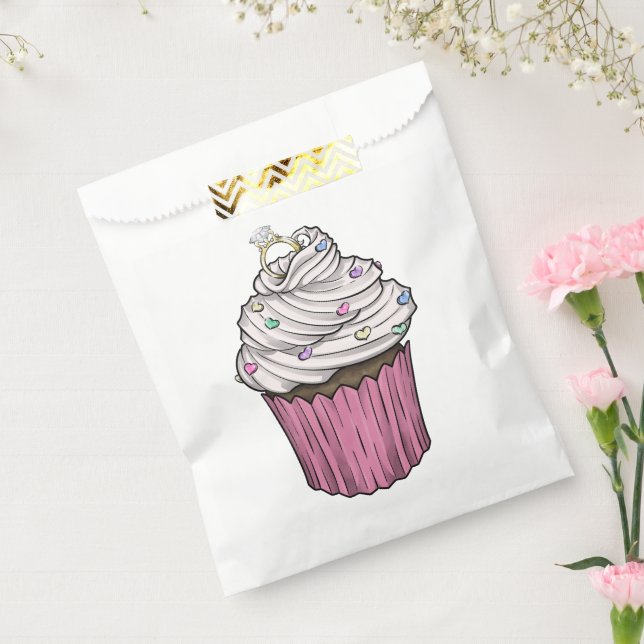 Zuckervorschlag Cupcake Geschenktütchen (Versiegelt)