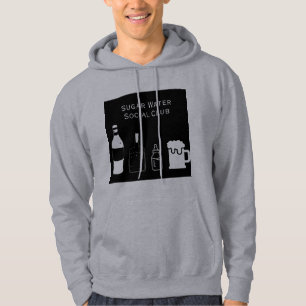 ZUCKERWASSER SOZIALCLUB FUNNY ALCOHOLIC/PARTY HOODIE