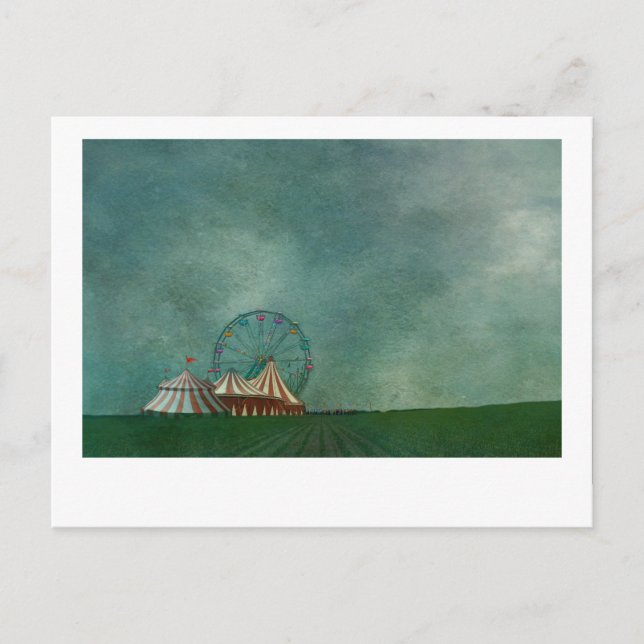 Zuckerwatte - postkarte (Vorderseite)