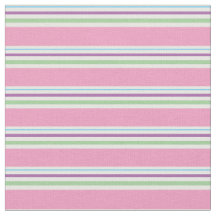 Zuckerwatte-Rosa, Grün, Aqua, lila Streifen