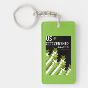 Zuerkennung der US-Staatsbürgerschaft Schlüsselanhänger