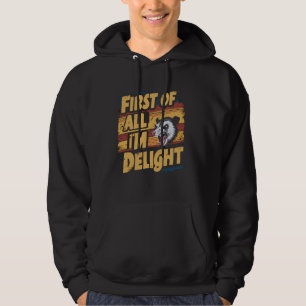 Zuerst bin ich ein erstaunlicher, sarkastischer, w hoodie