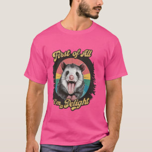 Zuerst bin ich ein zauberhafter sarkastischer, wüt T-Shirt