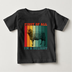 ZUERST BIN ICH EINE FREUDE BABY T-SHIRT