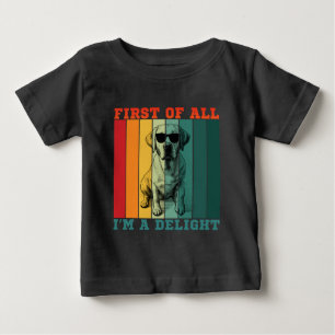 ZUERST BIN ICH EINE FREUDE BABY T-SHIRT