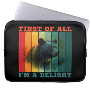 ZUERST BIN ICH EINE FREUDE  LAPTOPSCHUTZHÜLLE