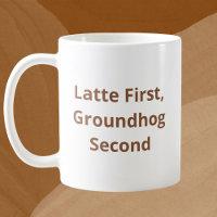 Zuerst Getränk, Groundhog zweitens
