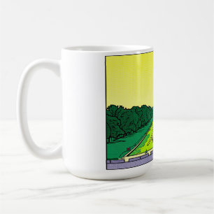 Zuerst kamen sie für das Algen-DC-Reflektionsbecke Kaffeetasse