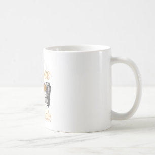 Zuerst mache ich den Friseur für den Kaffee Friseu Kaffeetasse