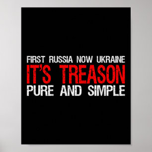 Zuerst Russland, jetzt Ukraine. Es ist Verrat, pur Poster
