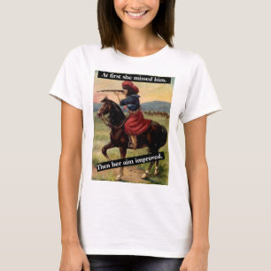 Zuerst vermisste sie ihn. Dann verbesserte sich ih T-Shirt