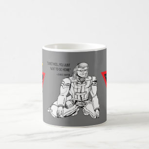 Zufall Drifter Gedanken über Zuhause Kaffeetasse