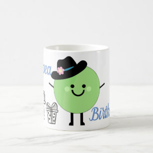 Zufall-Erbse Geburtstags-Geschenk-Manneserbse Kaffeetasse