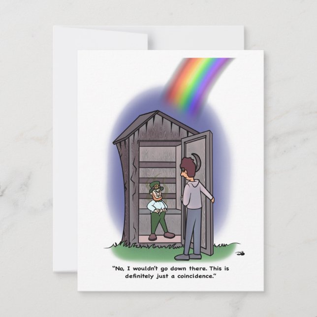 Zufall Postkarte (Vorderseite)