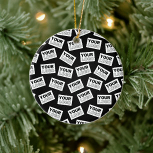 Zufällig platzierte Suche nach Ihrem Logo oder ein Keramik Ornament