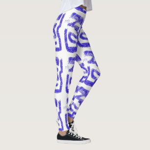 zufällige abstrakte Thunder_Cove-Farbe Leggings
