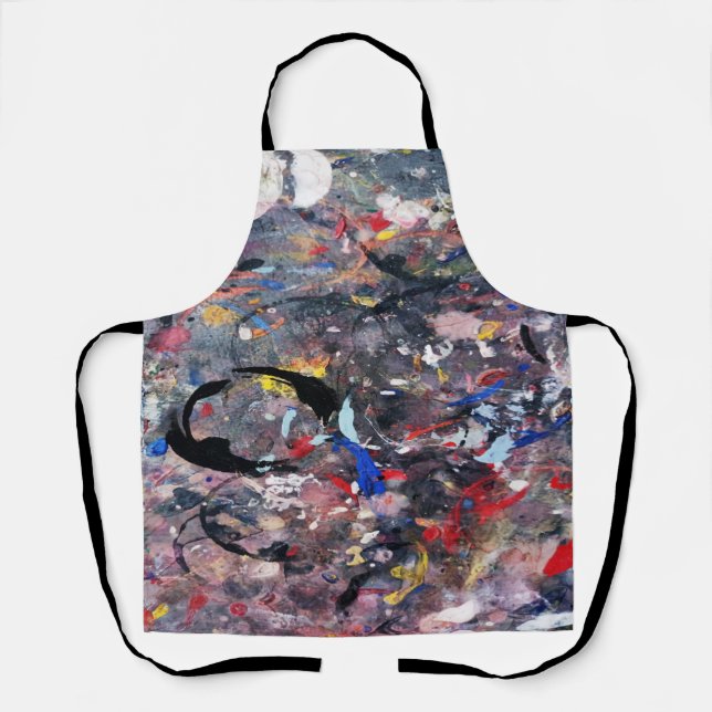 zufällige Kunst Schürze (Vorderseite)