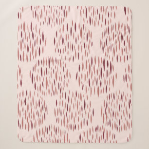 Zufälliger geometrischer Hintergrund. Nahtloses Mu Sherpadecke