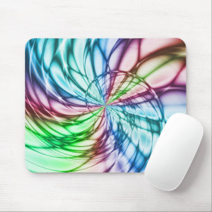 Zufälligkeit   Multicolor Fraktal Art Mousepad