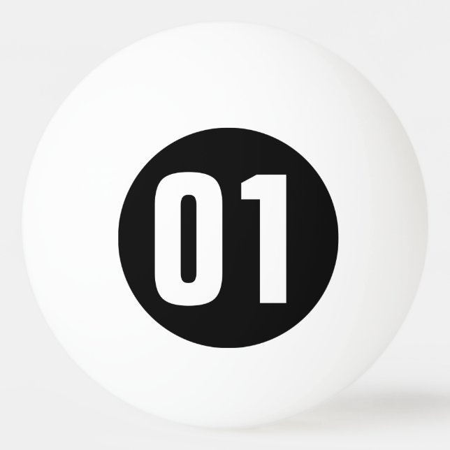 Zufallsbälle Tischtennisball (Vorderseite)